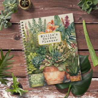 Personalisierte Pflanze Gartenplaner Planer