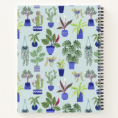 Personalisierte Pflanze Notizblock (Rückseite)