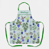 Personalisierte Pflanze Schürze (Vorderseite)