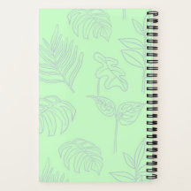Personalisierte Pflanze SpiralNotebook
