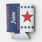 Personalisierte Pflastersteine und -streifen Dosenkühler (Rückseite)