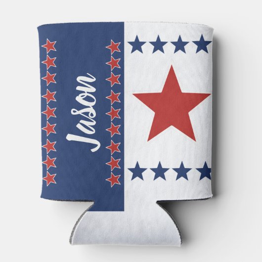 Personalisierte Pflastersteine und -streifen Dosenkühler (Rückseite)