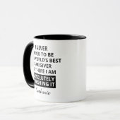 Personalisierte Pflegekraft Dankeschön Tasse (Vorderseite Links)