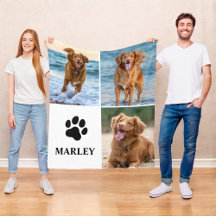 Personalisierte Pfoten-Hunde-Liebhaber-Foto-Collag