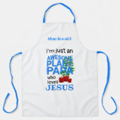 Personalisierte PHANTASTISCHE PFLANZE PAPA LIEBEN  Schürze (Vorderseite)