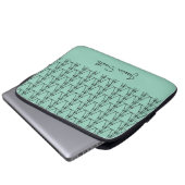 Personalisierte, Phantastische Silhouette Kokospal Laptopschutzhülle (Vorne Knopf)