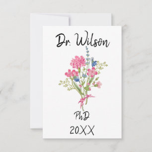 Personalisierte Phd Card, Doctorate Abschluss