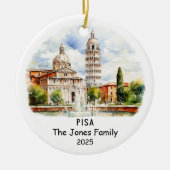 Personalisierte Philadelphia-Ornament, Pennsylvani Keramik Ornament (Vorne)