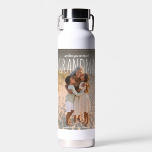 Personalisierte PhotoPop Wir lieben dich so sehr O Trinkflasche