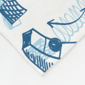 Personalisierte Physik-Geschenke für Physiker Fleecedecke (Ecke)