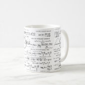 Personalisierte Physik-Geschenke für Physiker Kaffeetasse (VorderseiteRechts)