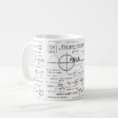 Personalisierte Physik-Geschenke für Physiker Kaffeetasse (Vorderseite Links)