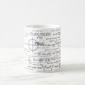 Personalisierte Physik-Geschenke für Physiker Kaffeetasse (Mittel)