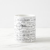 Personalisierte Physik-Geschenke für Physiker Kaffeetasse