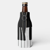 Personalisierte Piano-Keyboard-Musik Flaschenkühler (Flasche Rückseite)