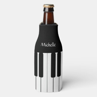 Personalisierte Piano-Keyboard-Musik Flaschenkühler