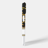 Personalisierte Piano Keys Gold Polka Dots Muster Case-Mate iPhone Hülle (Rückseite / Rechts)