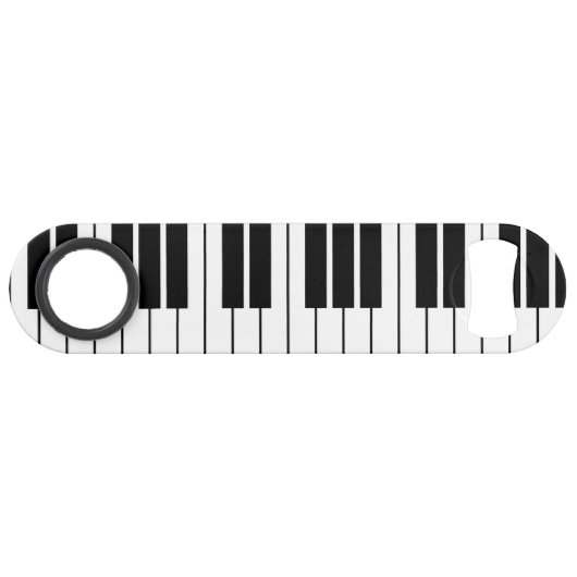 Personalisierte Piano-Tasten Pro Speed Flaschenöff Flaschenöffner (Vorderseite (Horizontal))
