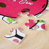 Personalisierte Pickleball-Cocktails Dinks & Drink Puzzle (Seite)