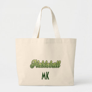 Personalisierte Pickleball Gang-Tasche Jumbo Stoffbeutel