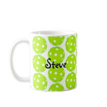 Personalisierte Pickleball Kaffee-Tasse