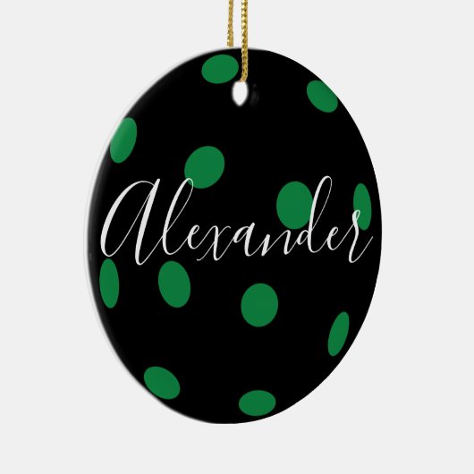 Personalisierte Pickleball Keramik Ornament (Rechts)