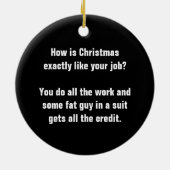 Personalisierte Pickleball Keramik Ornament (Hinten)