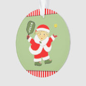 Personalisierte Pickleball-Kollektiv Ornament (Vorderseite)