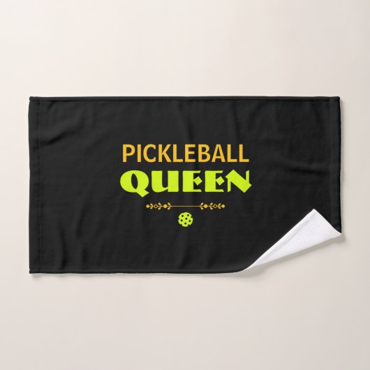 Personalisierte Pickleball-Königin Handtuch (Handtuch)