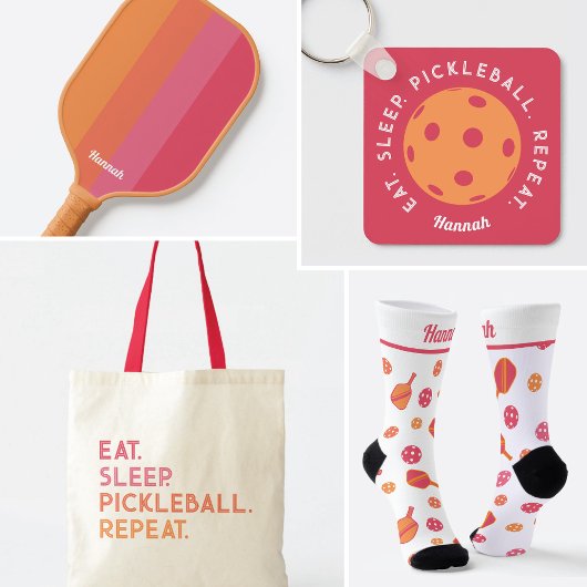 Personalisierte Pickleball-Paddle Socken