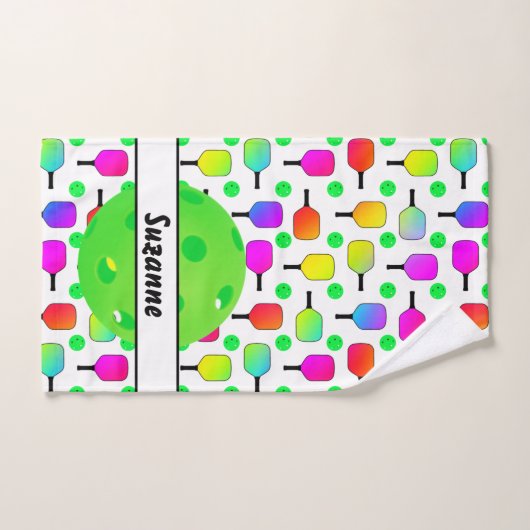 Personalisierte Pickleball Paddles Handtuch (Handtuch)