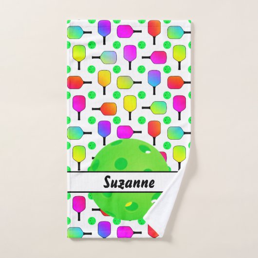 Personalisierte Pickleball Paddles Handtuch (Handtuch)