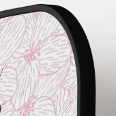 Personalisierte "Pickleball Queen" mit Crown Desig Pickleball Schläger (Linke Seite)