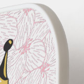 Personalisierte "Pickleball Queen" mit Crown Desig Pickleball Schläger (Linke Seite)