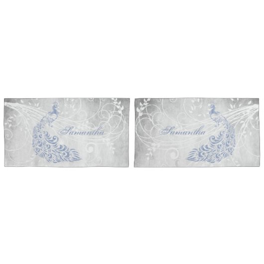 Personalisierte Pillowcases mit  Blaupeicher Kissenbezug (Vorderseite-Set)