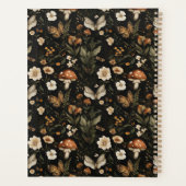 Personalisierte Pilze und Blume Kernpunkt Planer (Rückseite)