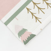 Personalisierte Pine Retreat Whimsistische Fleece (Ecke)