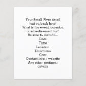 Personalisierte Pink Black Zebra Graduierungsparty Flyer (Hinten)