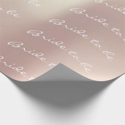 Personalisierte Pinselbrille, um pinkfarben zu sei Geschenkpapier (Ecke)