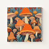 Personalisierte Pinzette mit Cognac Notizblock (Rückseite)