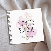 Personalisierte Pioneer-Schulhefte mit Orchideen Notizblock
