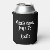 Personalisierte Pirate Crew für Leben kann kühler Dosenkühler (Kanne Rückseite)