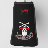 Personalisierte Piratenflagge (Cutlass) Golf Headcover (Rotieren 90)