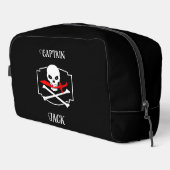 Personalisierte Piratenflagge (Cutlass) Waschbeutel (Rechte Ecke)