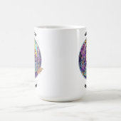 PERSONALISIERTE PISCES ZODIAC SIGN KAFFEETASSE (Mittel)