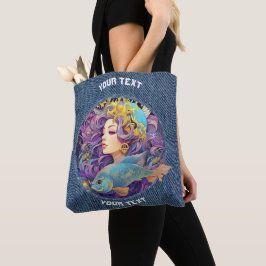 PERSONALISIERTE PISCES ZODIAC SIGN TASCHE