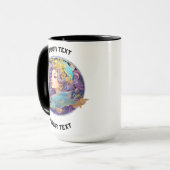 PERSONALISIERTE PISCES ZODIAC SIGN TASSE (Vorderseite Links)