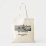 Personalisierte Pittsburgh Skyline Wedding Tote Ba Tragetasche<br><div class="desc">Eine perfekte Begrüßungsgeschenktasche für die Gäste oder als Geschenk für die Neuvermählten!</div>