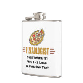Personalisierte Pizza Flachmann (Links)