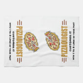 Personalisierte Pizza Geschirrtuch (Horizontal)
